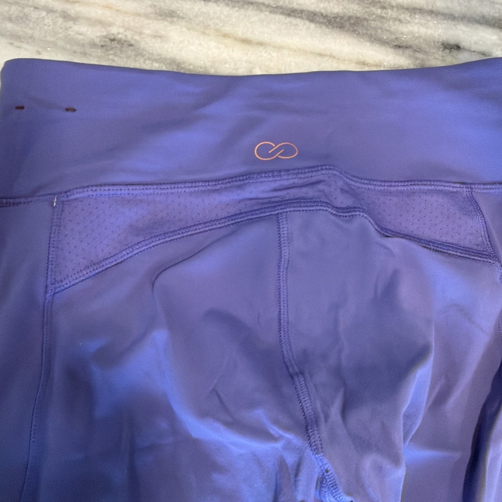 High-Rise Women's Leggings lot of 5 Black, White, Lavender, Rust, Royal Blue - Picture 16 of 16